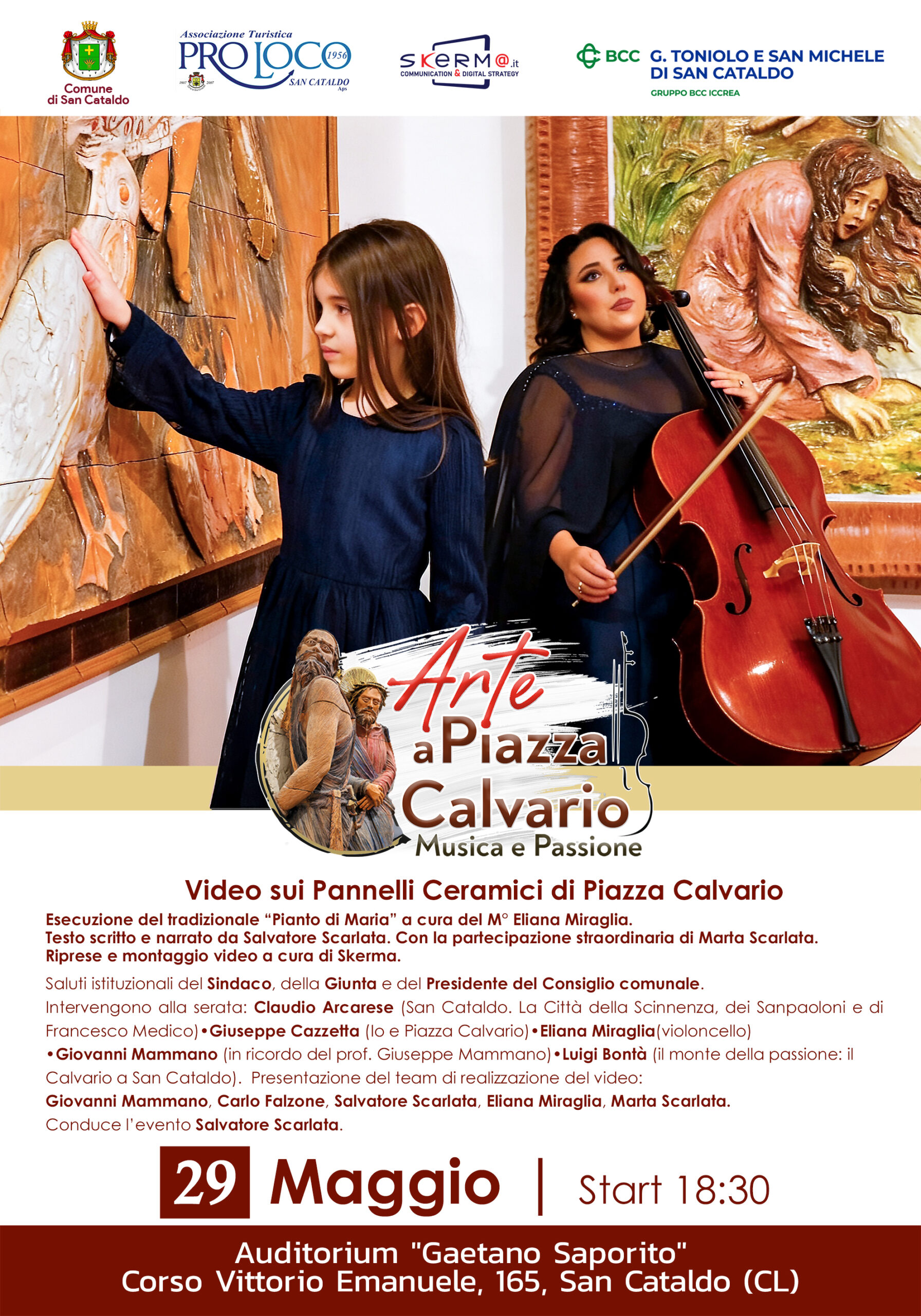 ARTE A PIAZZA CALVARIO | Musica e passione